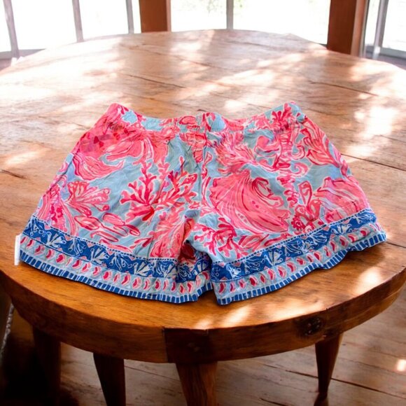 Lilly Pulitzer Katia Mid-Rise Shorts Size Small - Picture 3 of 10